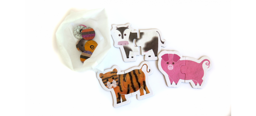 Mini Animalitos Rompecabezas - Imagen 2
